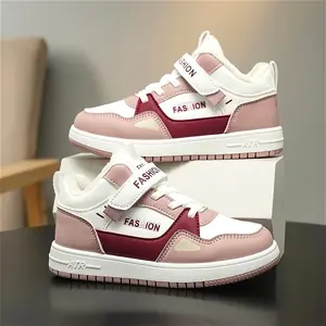الشتاء الفتيات أفخم أحذية رياضية دافئة جديد الفيلكرو تصميم عدم الانزلاق لينة الاطفال موضة أحذية رياضية حجم 27-38 الأطفال الصبي حذاء كاجوال