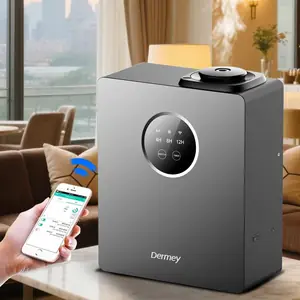 Dermey التجارية واي فاي التحكم الكهربائية رائحة الناشر آلة نظام HVAC الحائط ناشر رائحة لردهة الفندق